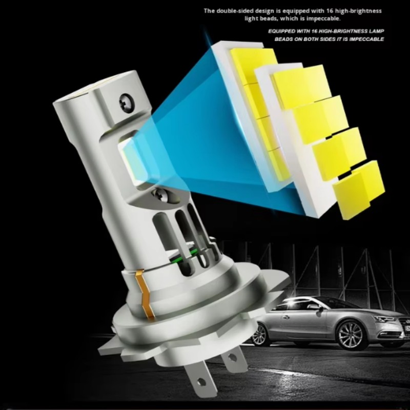 Type9003 50W Refited Reflector Car LED Headlights D8s Plug-in Integrated Headlights