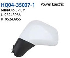 Auto Parts Rear View Mirror for Chevrolet Trax 2014 (95243965/95243955/95243652/95268406)