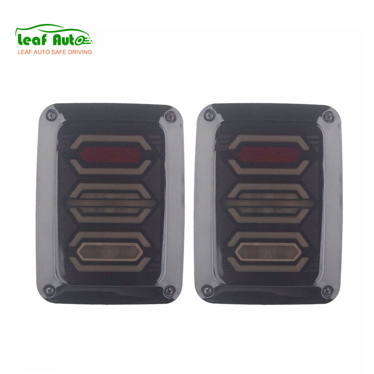USA/EU Edition Reverse Brake Turn Signal LED Rear Tail Light for Jeep Wrangler LED Tail Light Jk Tj Lj