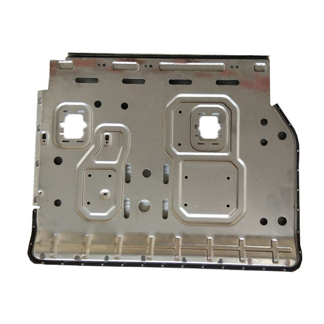 Штампованная деталь из нержавеющей стали с перфорацией