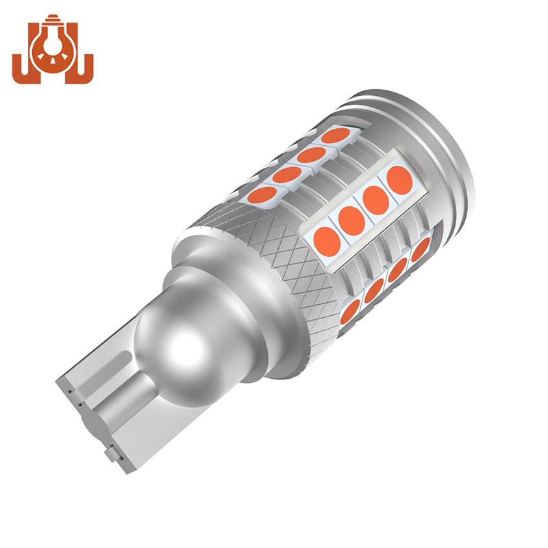 Светодиодная лампа T10 T15 красная для третьего стоп-сигнала