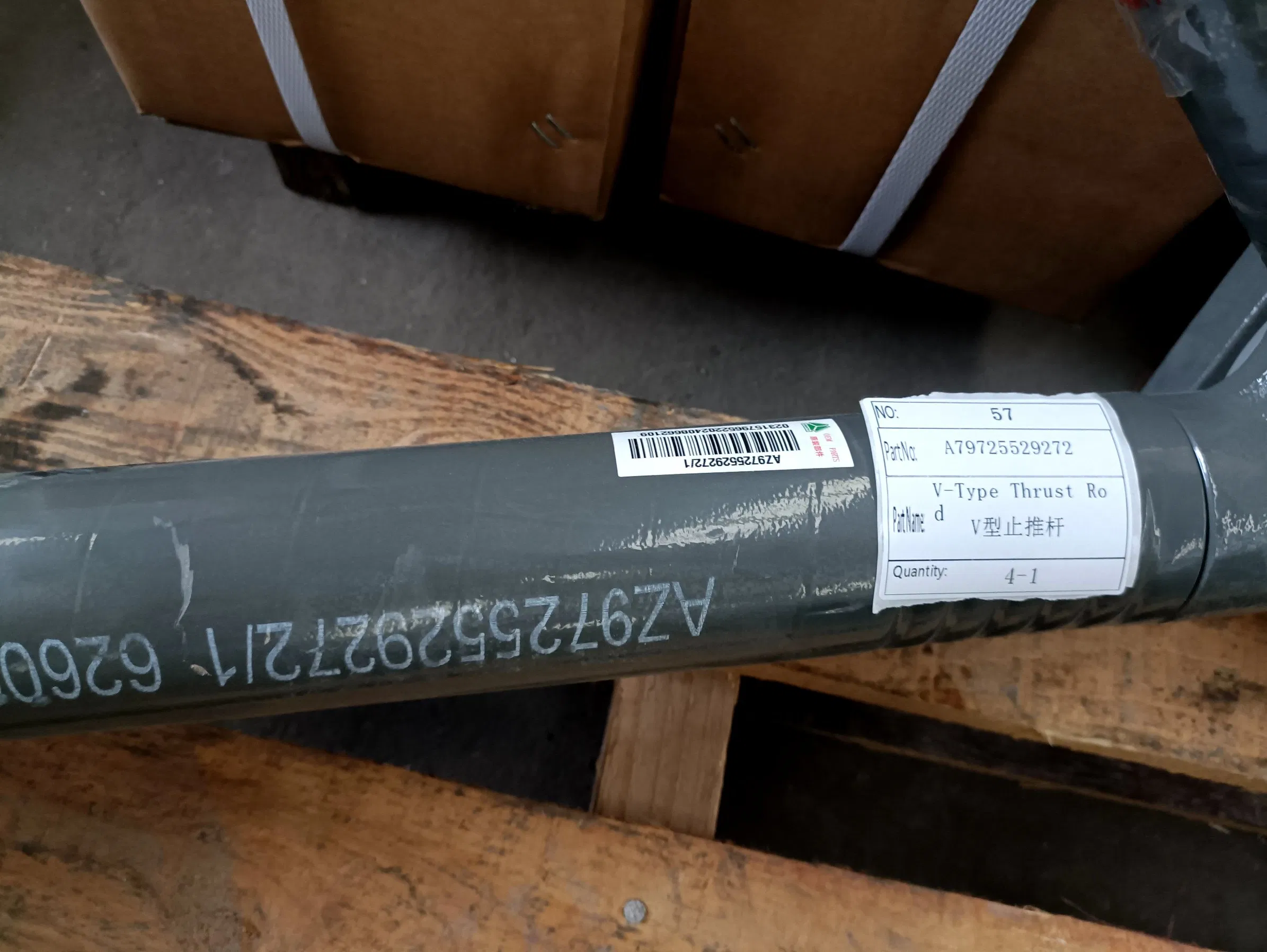 Durable V-Type Thrust Rod for Heavy-Duty Truck Applications