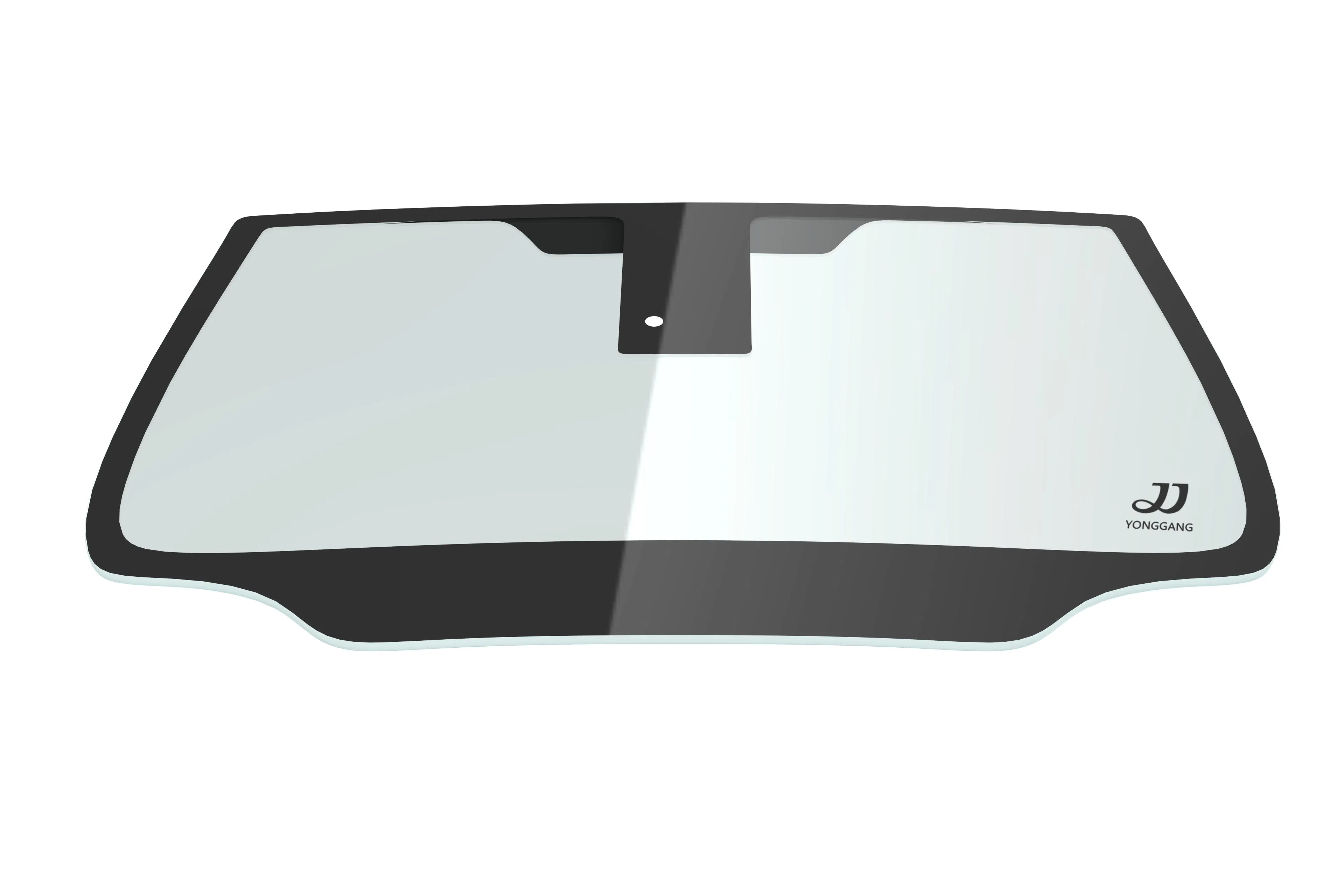 Customized Clear High-Temperature Resistant Tempered Commercial Glass for Display Car to Film