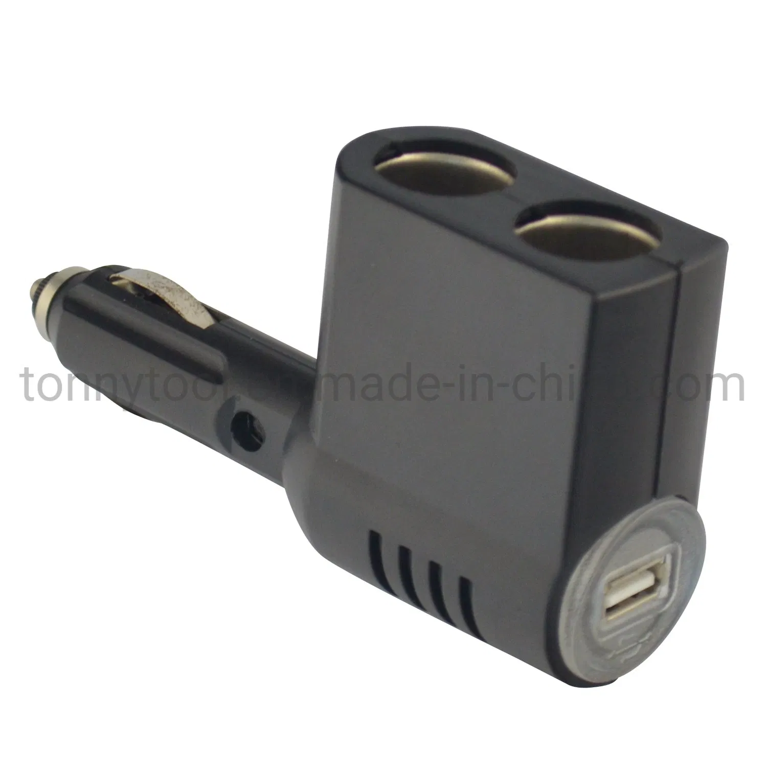 Двойная автомобильная розетка 12В с USB