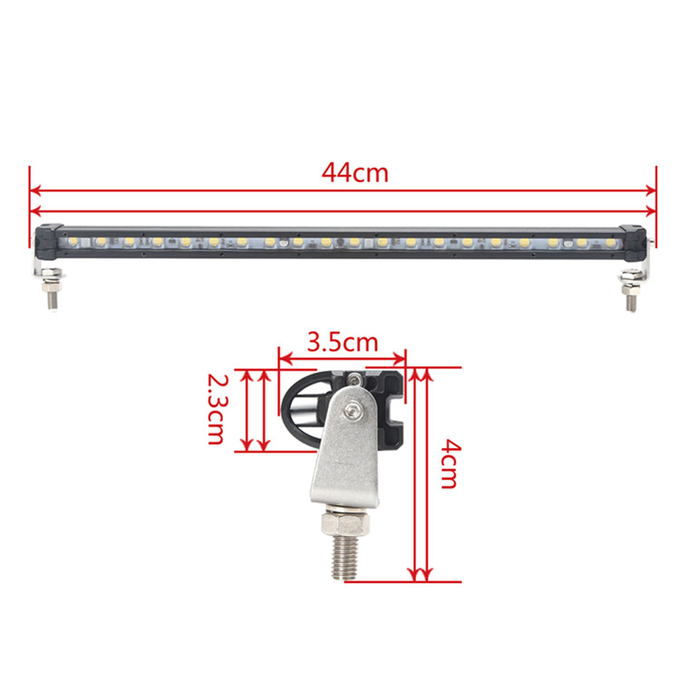 20W P 67 Spot Beam 4*4 for Unique Mini Single Rows LED Light Bar Offroad