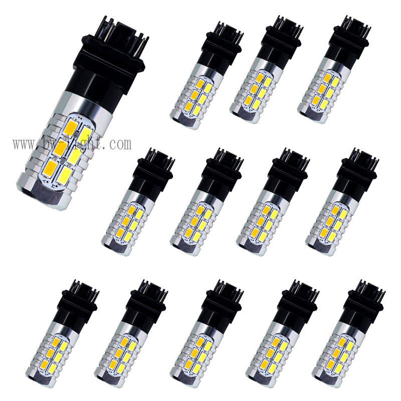 Двухцветная светодиодная лампа T20/S25 для авто