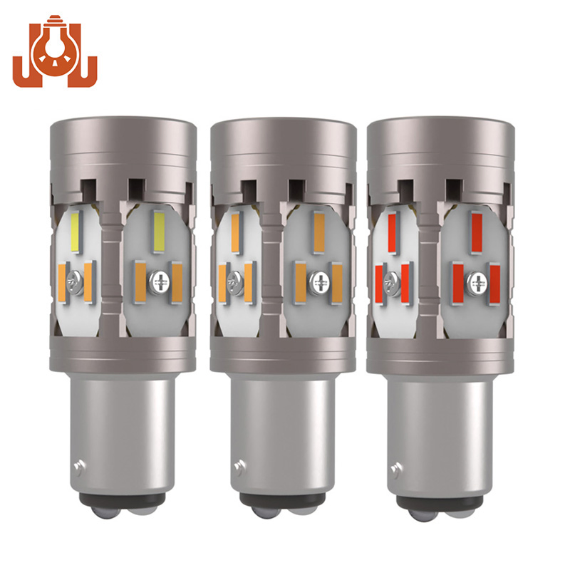 Светодиодная лампа 1157 3157 красная для стоп-сигнала