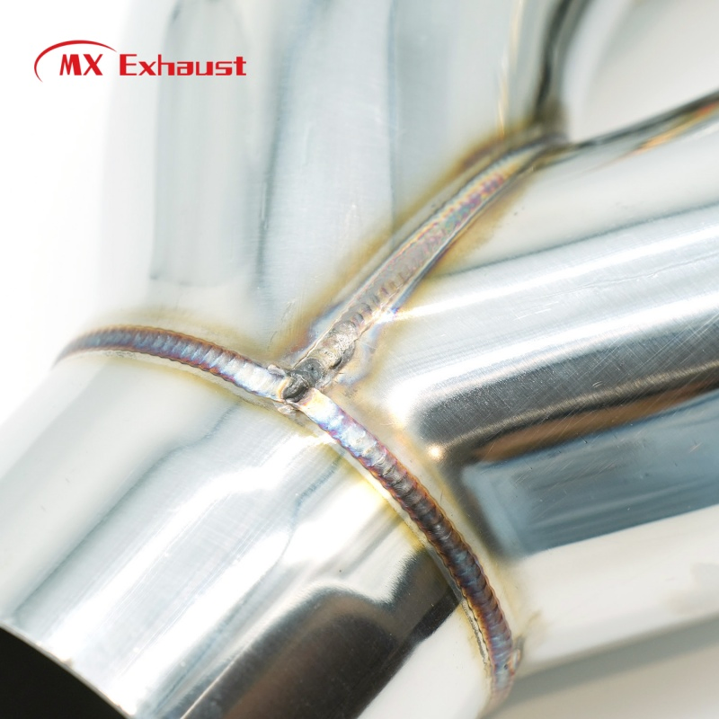 Наконечник выхлопной трубы MX Exhaust, хром/черный