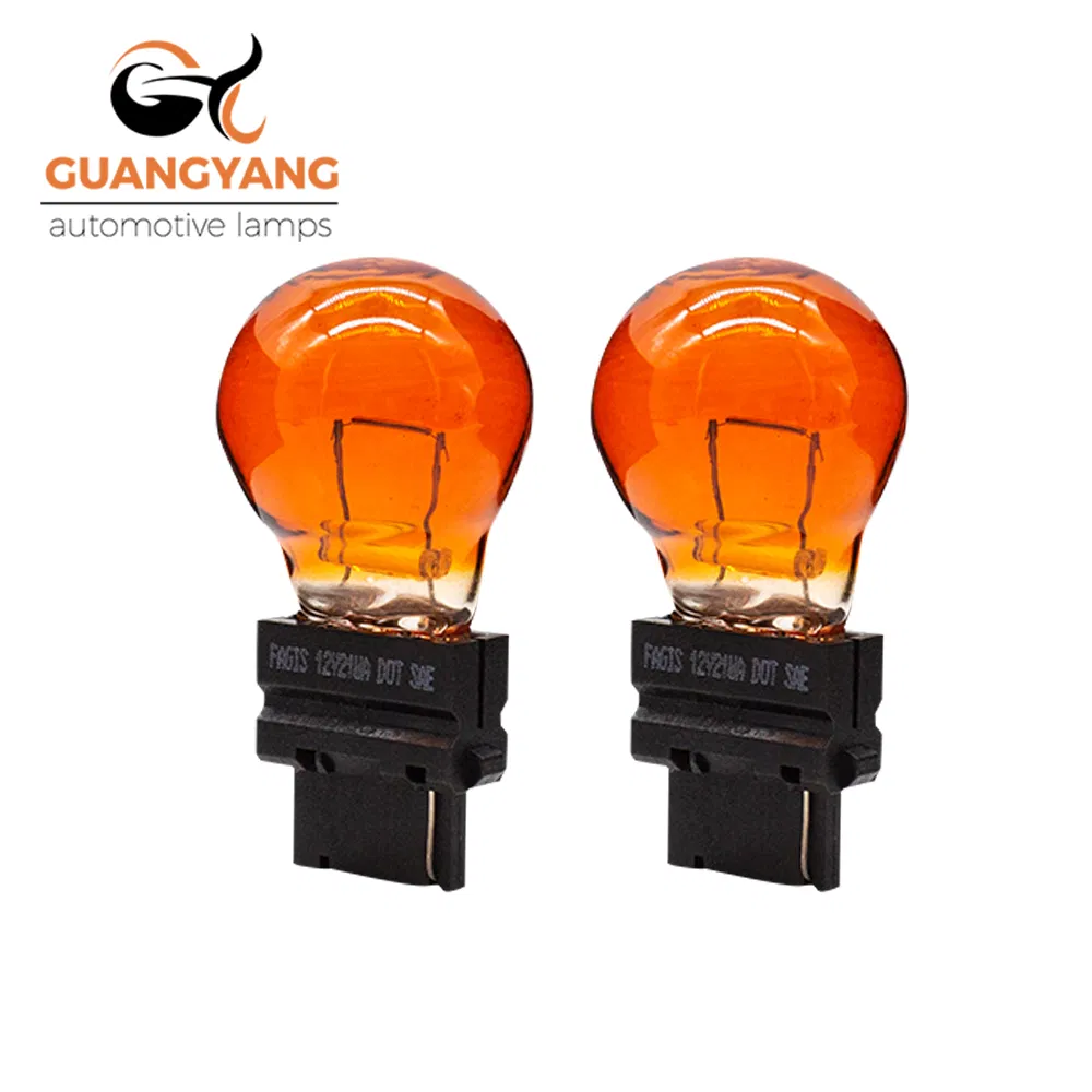 Лампа указателя поворота 3156 Amber 12V21W P21W