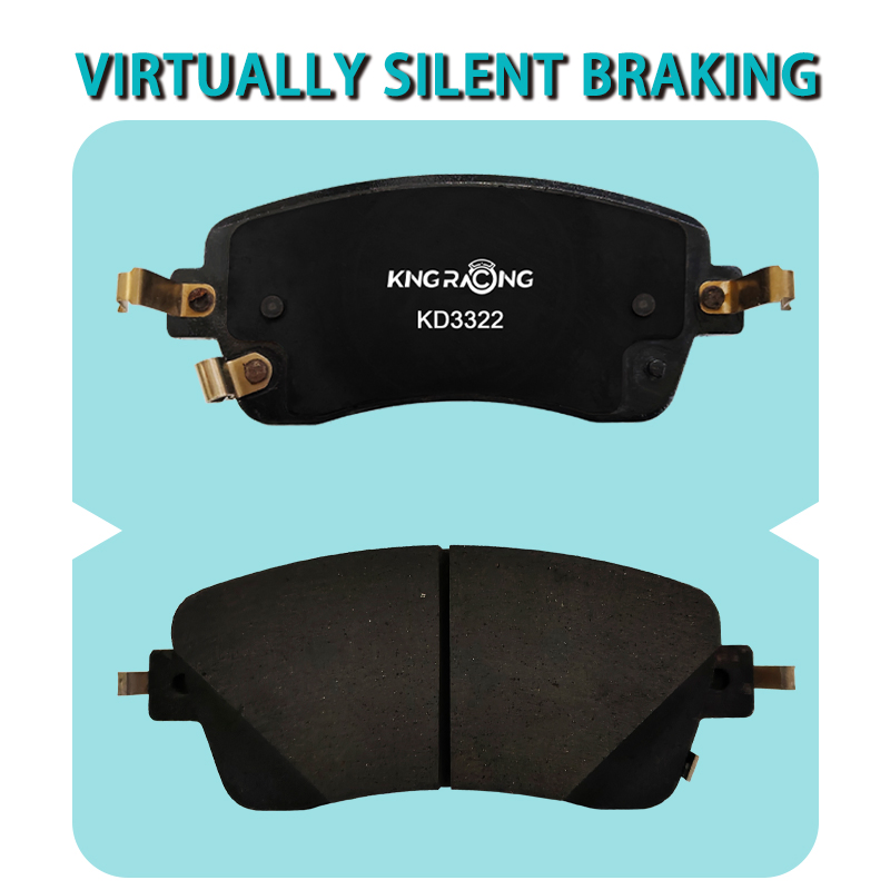 Тормозные колодки Ford Territory 2024, бесшумные, полуметаллические