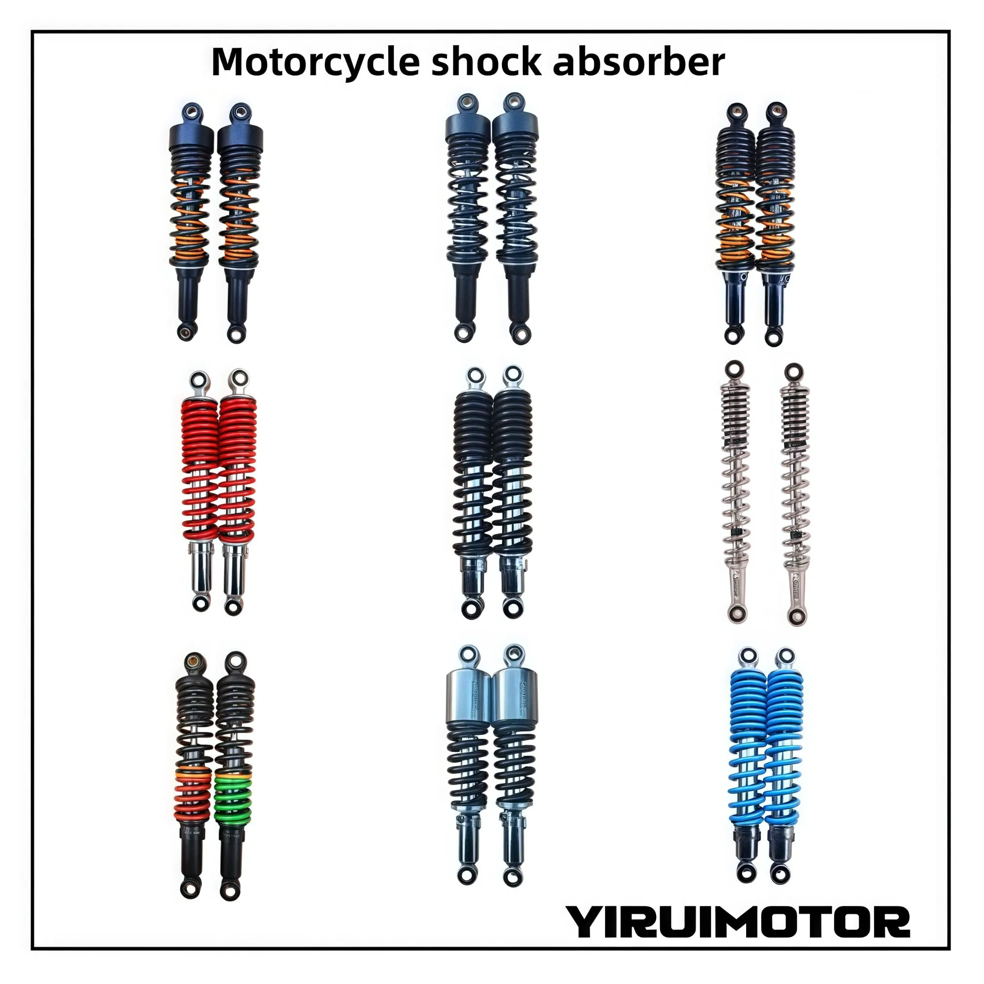 High-Performance Rear Shock Absorber for Motorcycles Spare Parts