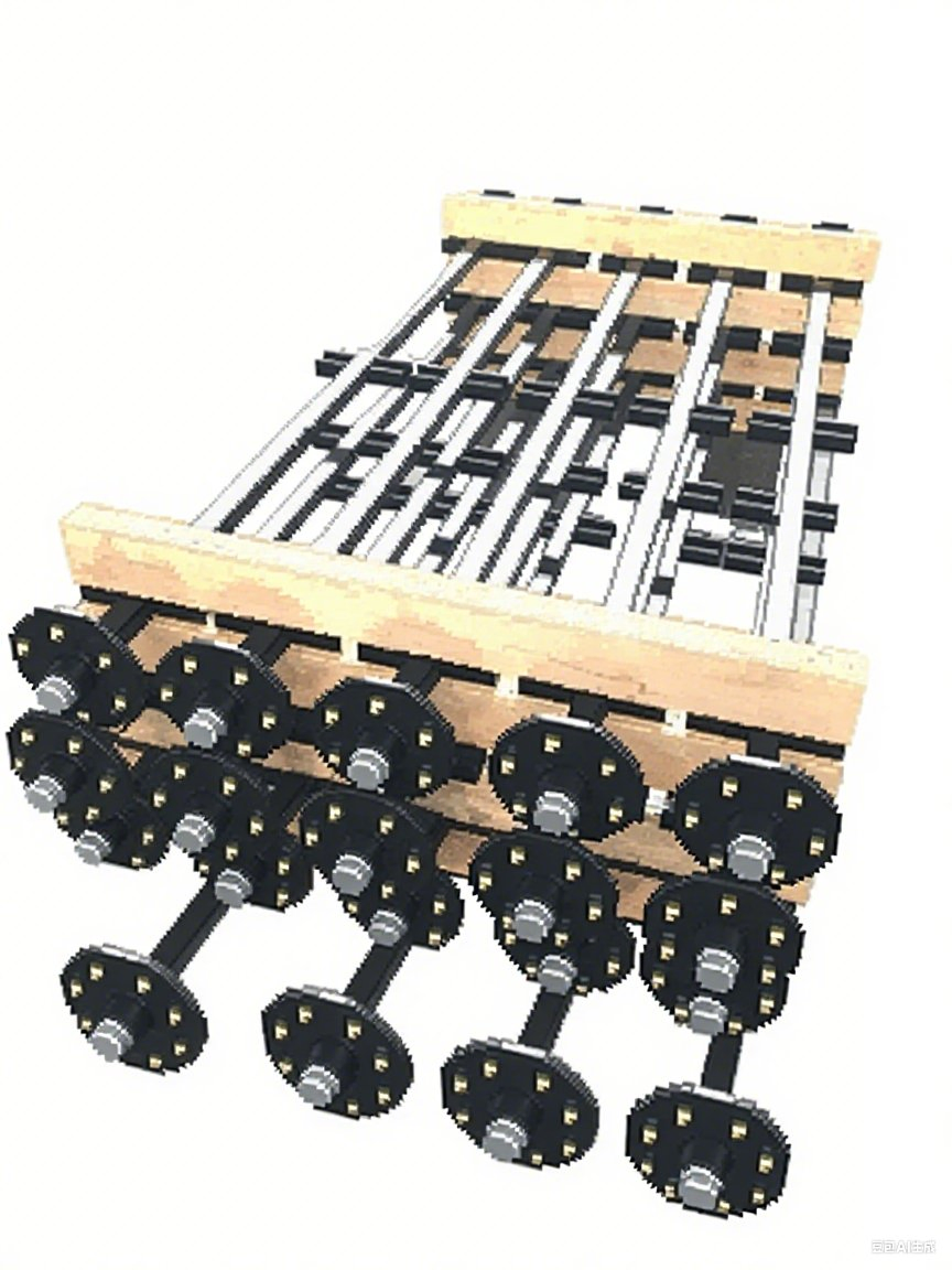 Автоподшипник для прицепа Cland (2 шт., черный)