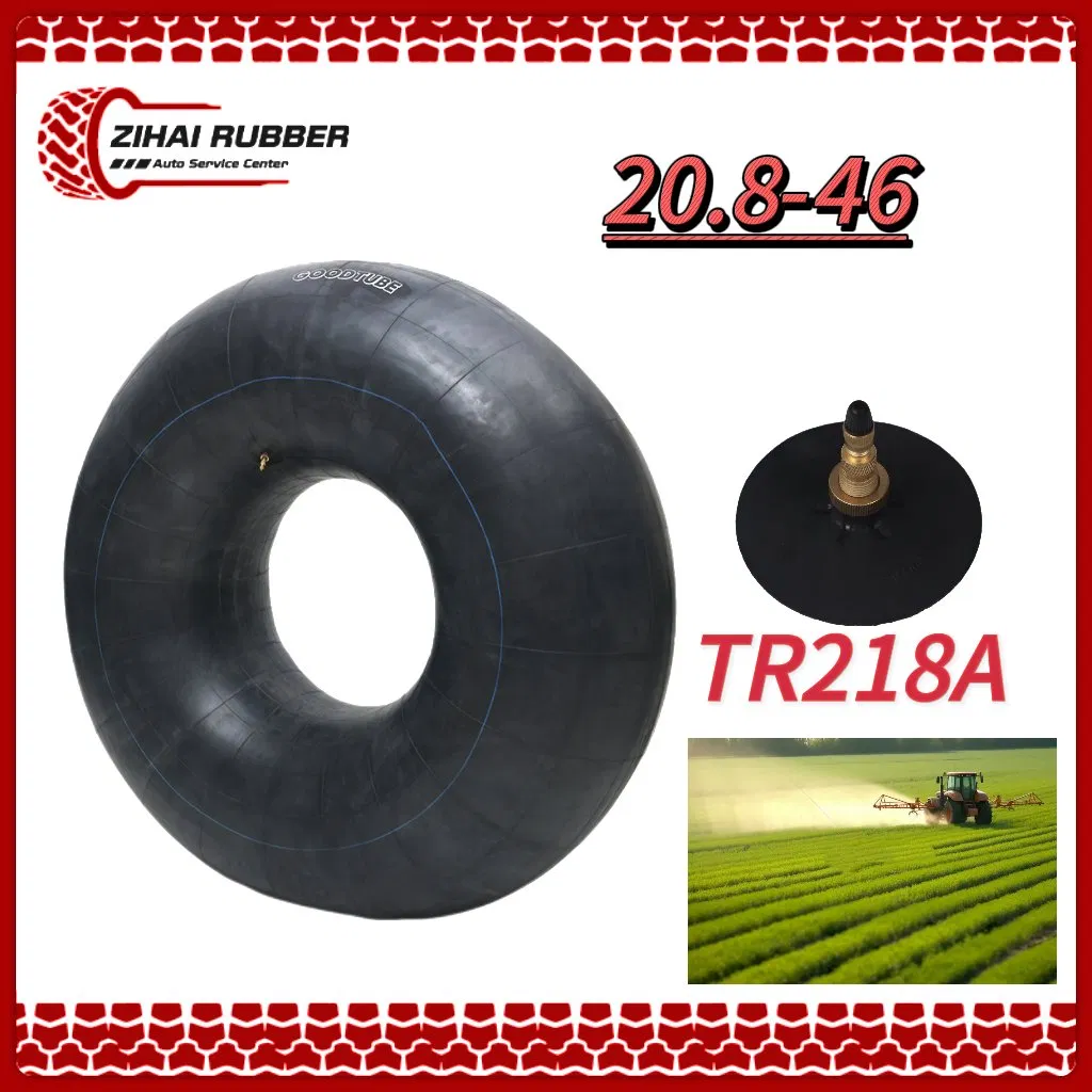 20.8-46 Chinese Factory OEM Truck Agriculture Farm Bias Rubber Air Hose Tyre Bicycle TBR off-The-Road Natural Butyl Rubber Car Tire Pipe Camera Inner Tube
