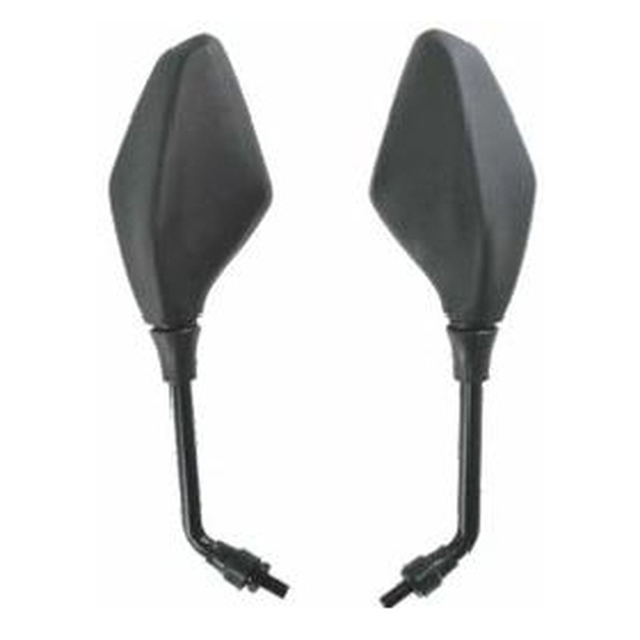 Wide-Angle Aluminum Motorcycle Part Side Mirror Rearview Mirror for Enhanced Road Visibility Motorcycle Spare Parts