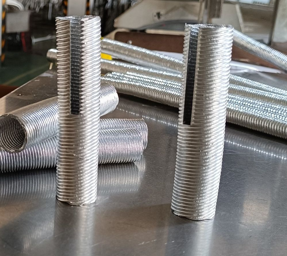 Термостойкий рукав из алюминиевой фольги и стекловолокна для авто