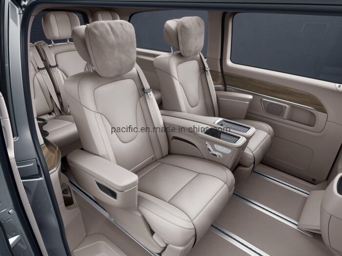 China Origin High Quality W447 Electric Business VIP Luxury Reclining Genuine Leather Car Minibus Seat for Vito V-Class Metris Sprinter Conversion