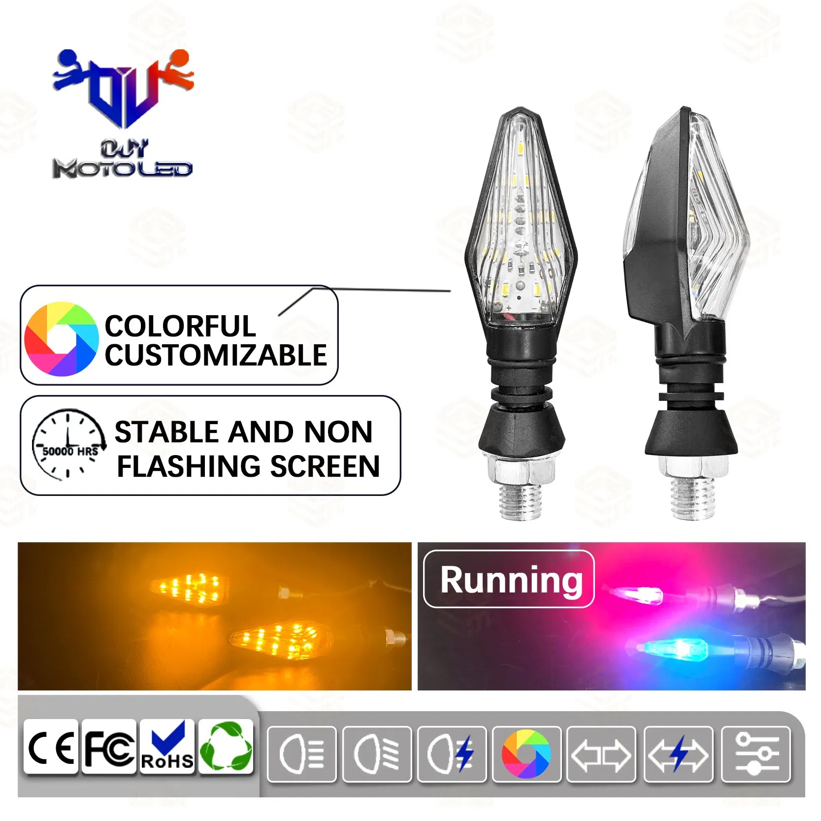 Светодиодные указатели поворота для мотоциклов