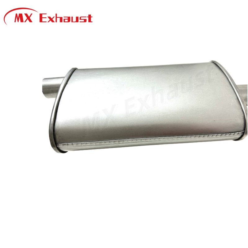 Универсальный овальный глушитель выхлопной системы