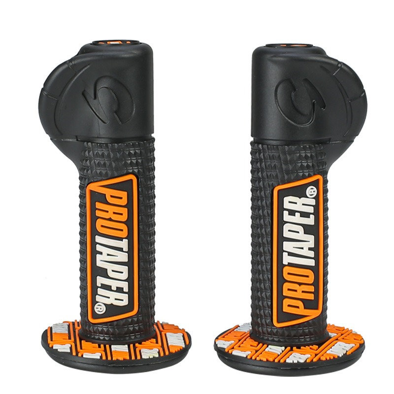 off-Road Motorcycle Handle Grips 3D Large Knob Silicone Grip Covers for Enhanced Anti-Slip & Comfort