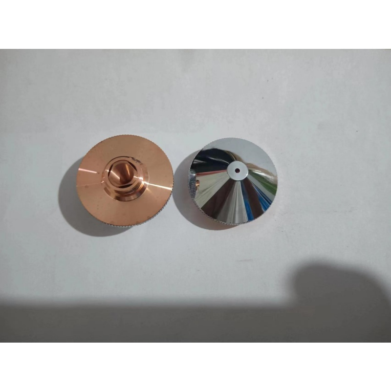 Fiber Laser Nozzle CNC Laser Nozzle Original Double Layer Laser Copper Nozzle for High Power Laser Cutting Head 0.8 mm to 5mm