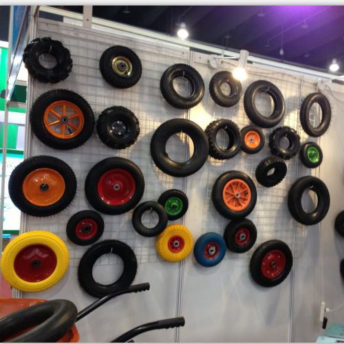 Пневматическое колесо 400-8 с камерой, 2 шт.