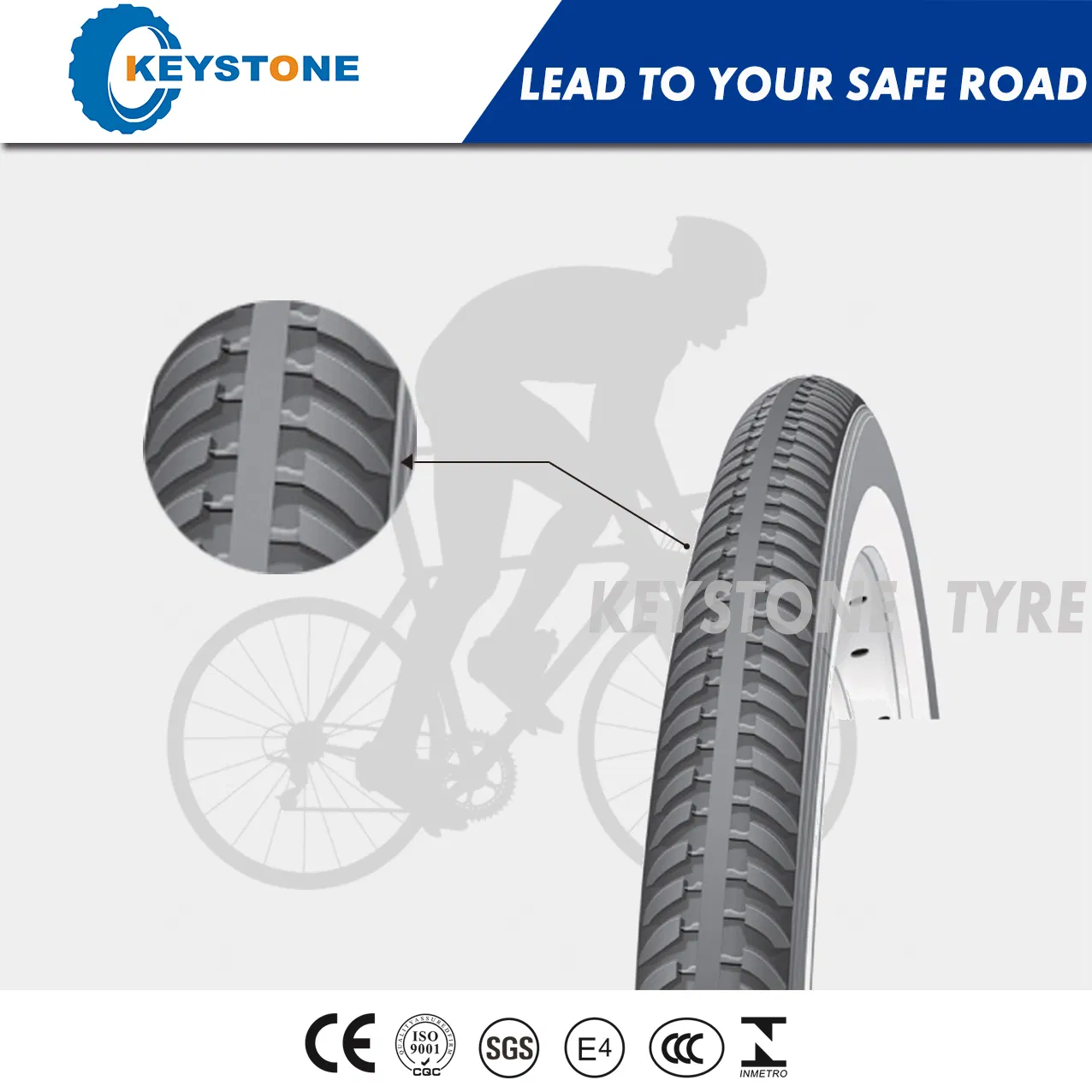 Велосипедная покрышка ECE Dual Compound для кросс-кантри