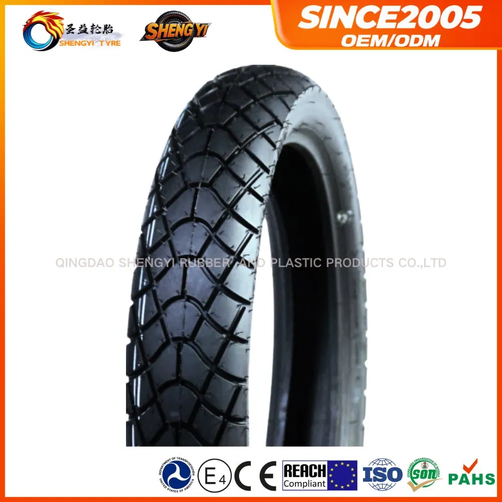 Мотошина бескамерная 80/90-18, натуральный каучук