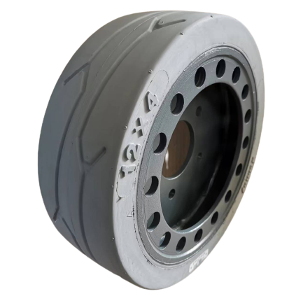 New Design Popular in Europe and America Fb12X4 Solid Tyres with Brake