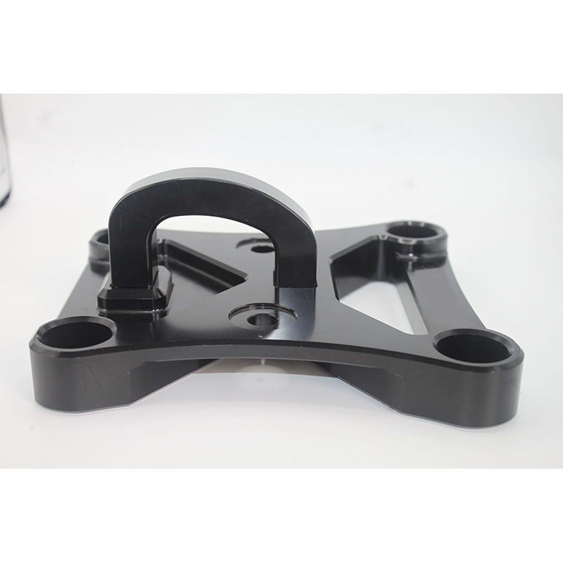 Custom Precision CNC Machined Aluminum Motorsport Front Post Mount Bracket Die Casting