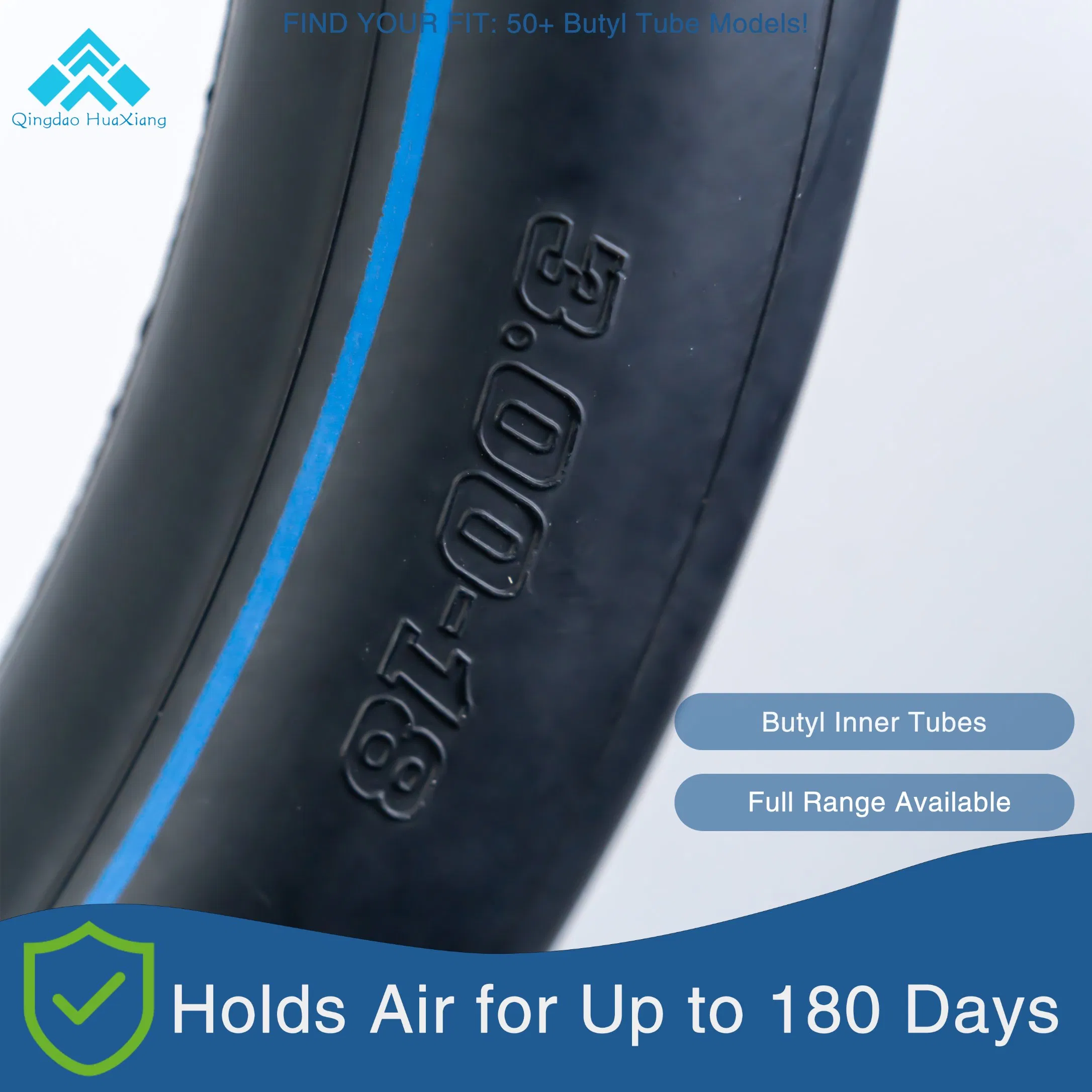 Камера мотоциклетная Butyl 3.00-18 (3.00-17/2.50-18/4.10-18)