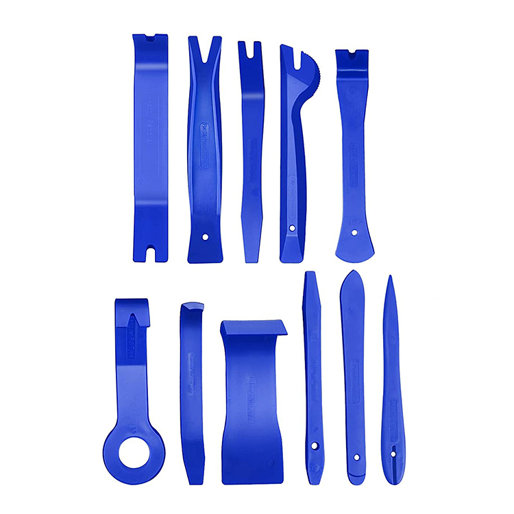 19-Piece PP Nylon Car Interior Disassembly Kit for Radio, Door Panel, and Dashboard Repair