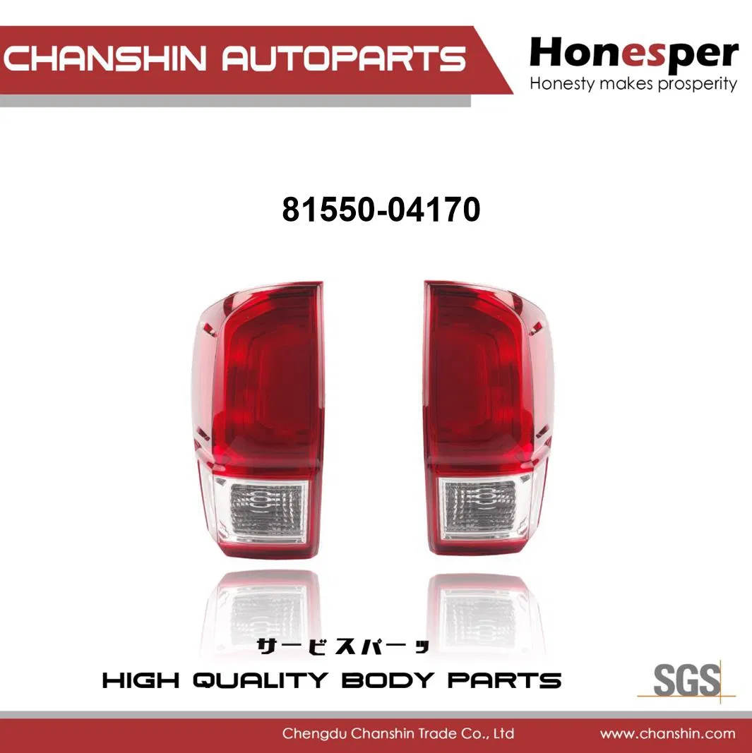 Wholesale Car Spare Parts Auto-Parts Car Accessories Body Part Rear Light Taillight Tail Lamp for Toyota Tacoma 2015-2017 81550-04170 81560-04170 To2801197