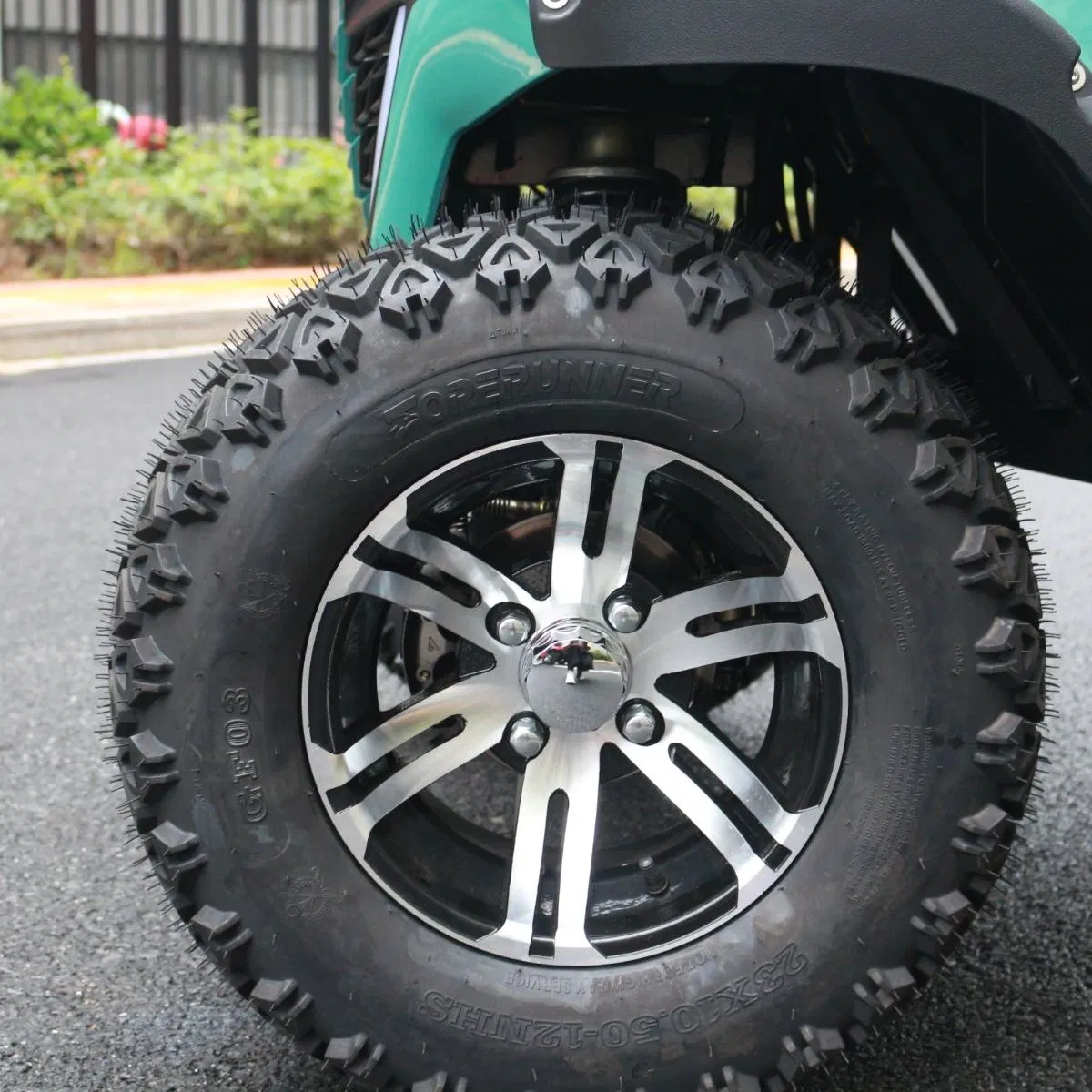 Диски и шины для гольф-кара Gunmetal 12/14 дюймов