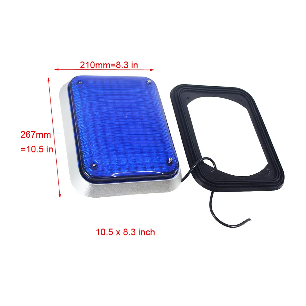 Светодиодный проблесковый маяк Haibang 9X7 Green для спецтранспорта