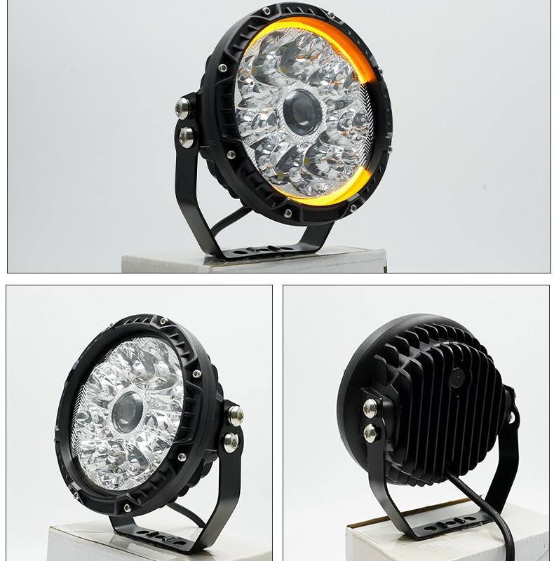 Extra-Road Vehicle Driving Laser Cannon Super LED High Beam Front Bumper Auxiliary Spotlight