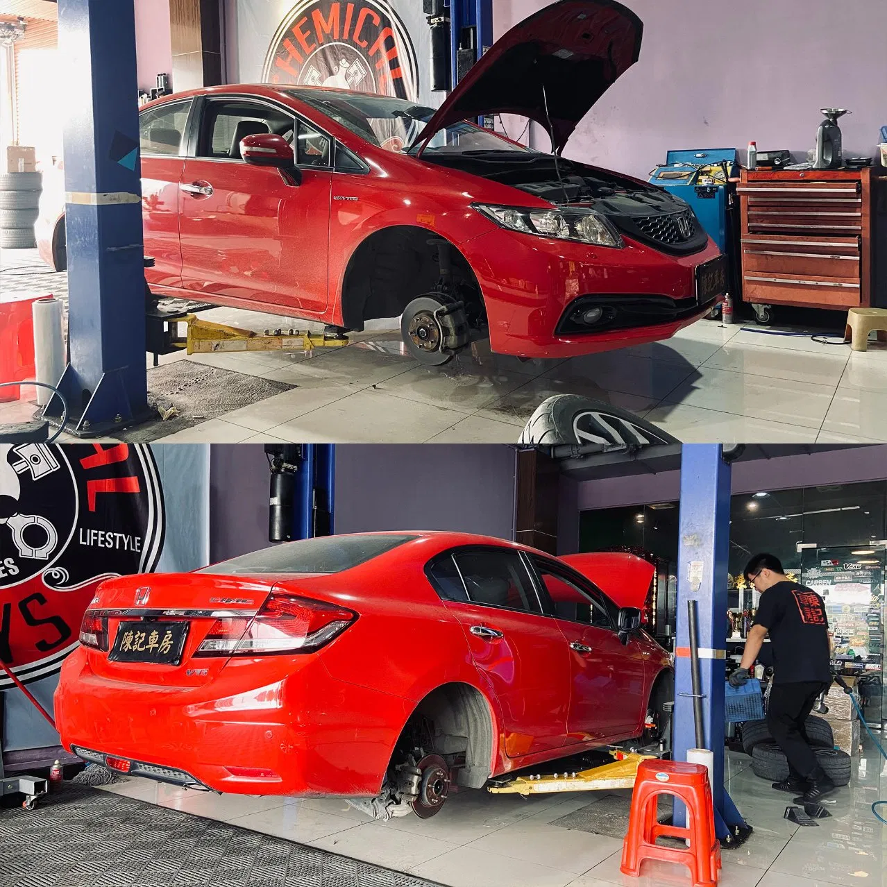 Good Quality Motorcycle Bajaj CT-100 Magnetic Shock Absorber