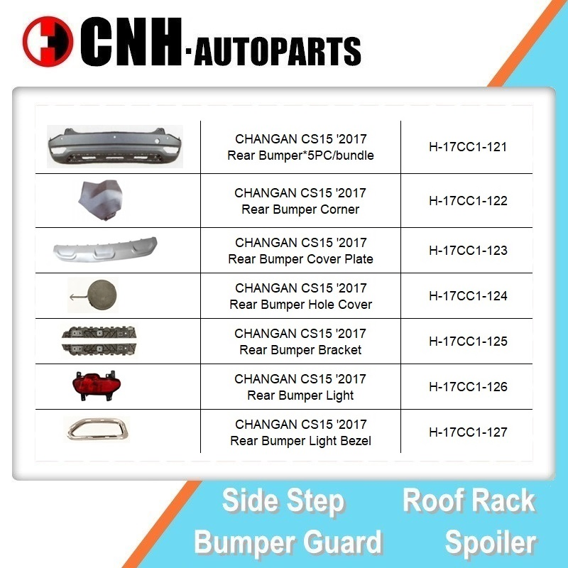 Head Lamp Taillight for Chana Changan CS15 Bumper Light