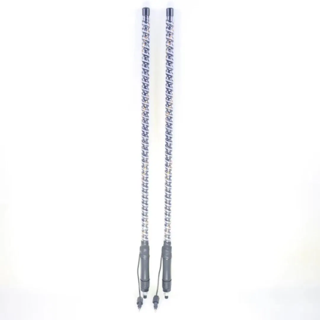 RGB APP and Remote Control Whip Light with COB Brighter UTV LED Whip Antenna Lights