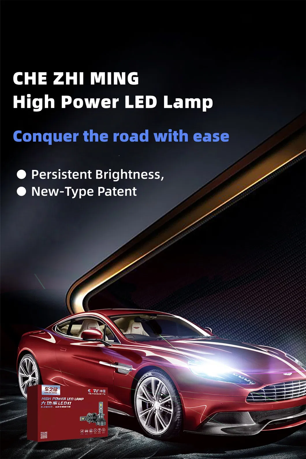 Fenghuotai Double Copper Tube Series Car Lights LED Headlight Suitable for H1 H3 H7 H8 H9 H11 9005 9006 9012