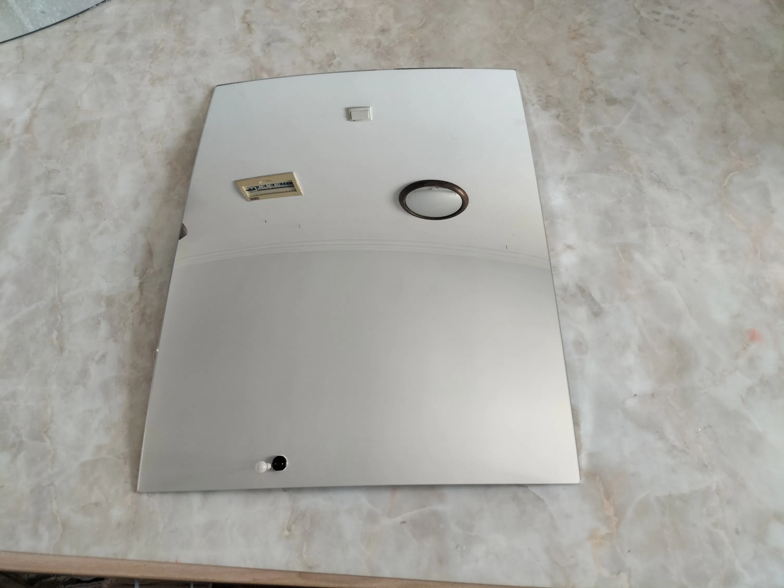 Factory Price Truck Side Mirror Glass 1.8mm 2mm Aluminum Coating Convex Mirror Glass Motorcycle Car Rearview Mirror