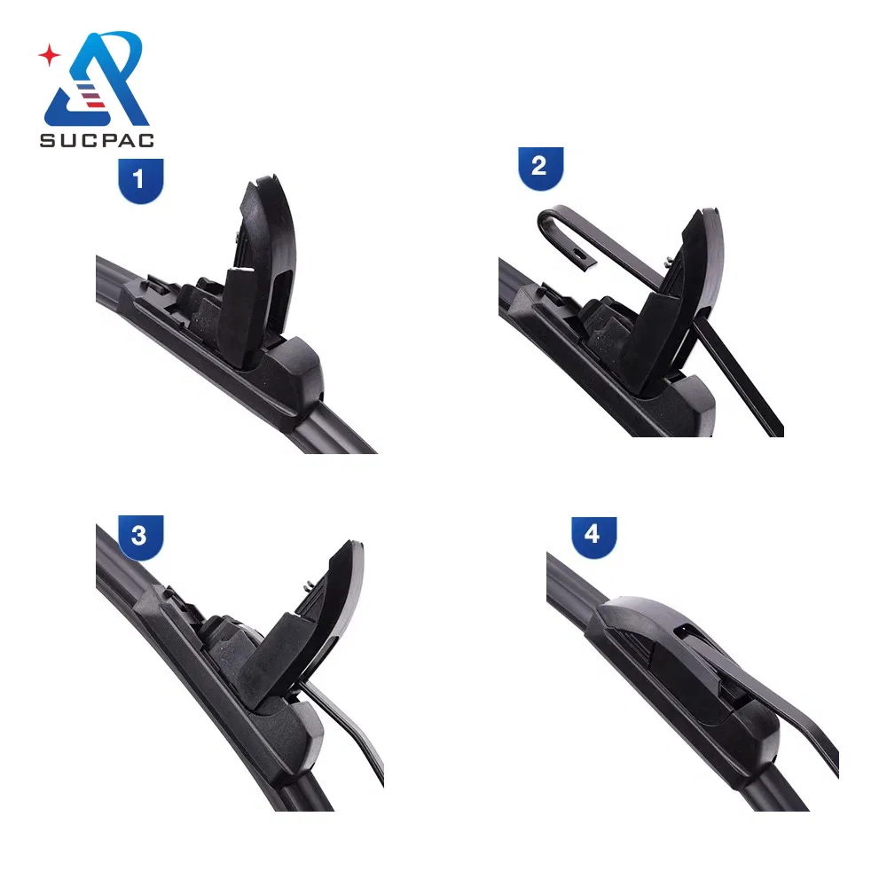 Guangzhou Wiper Blade Factory Direct Wholesale Good Quality Auto Hybrid Wiper Blade Price