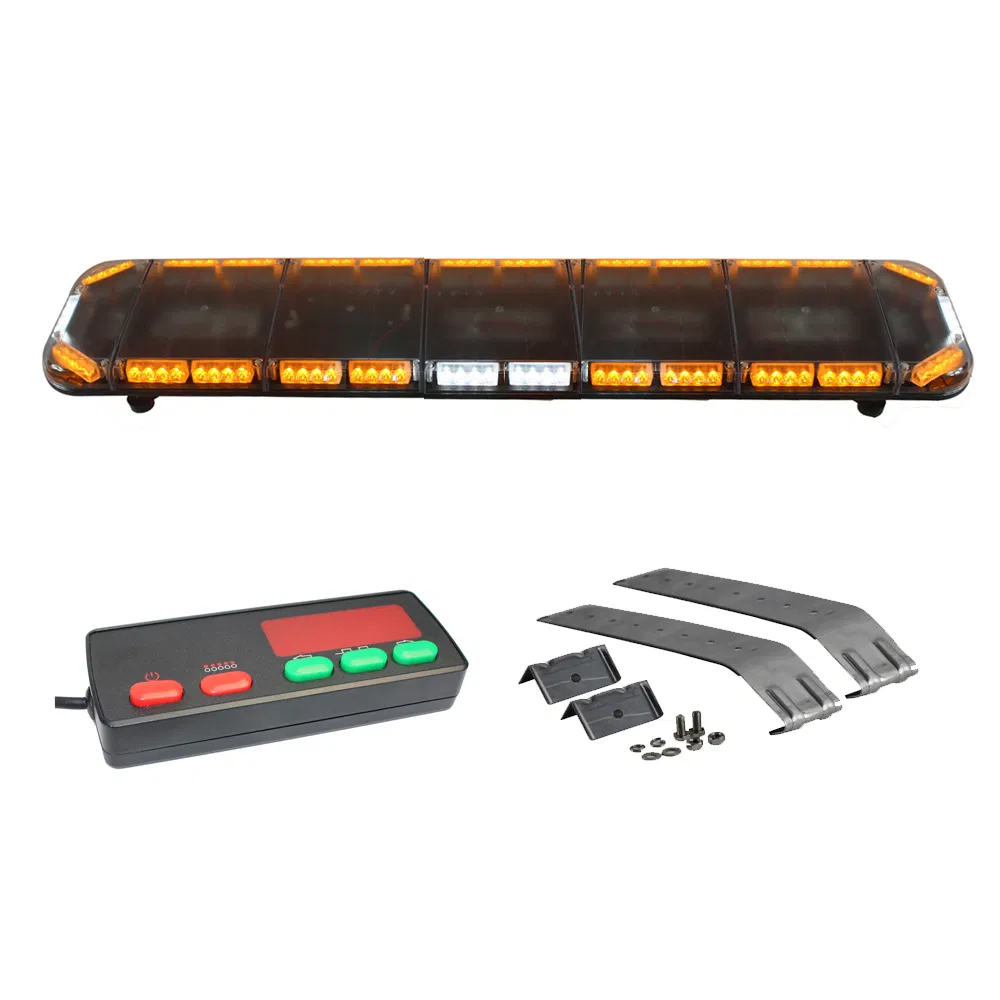 1450mm 57inch Amber White LED Strobe Warning Light Bars 814LC 1450mm