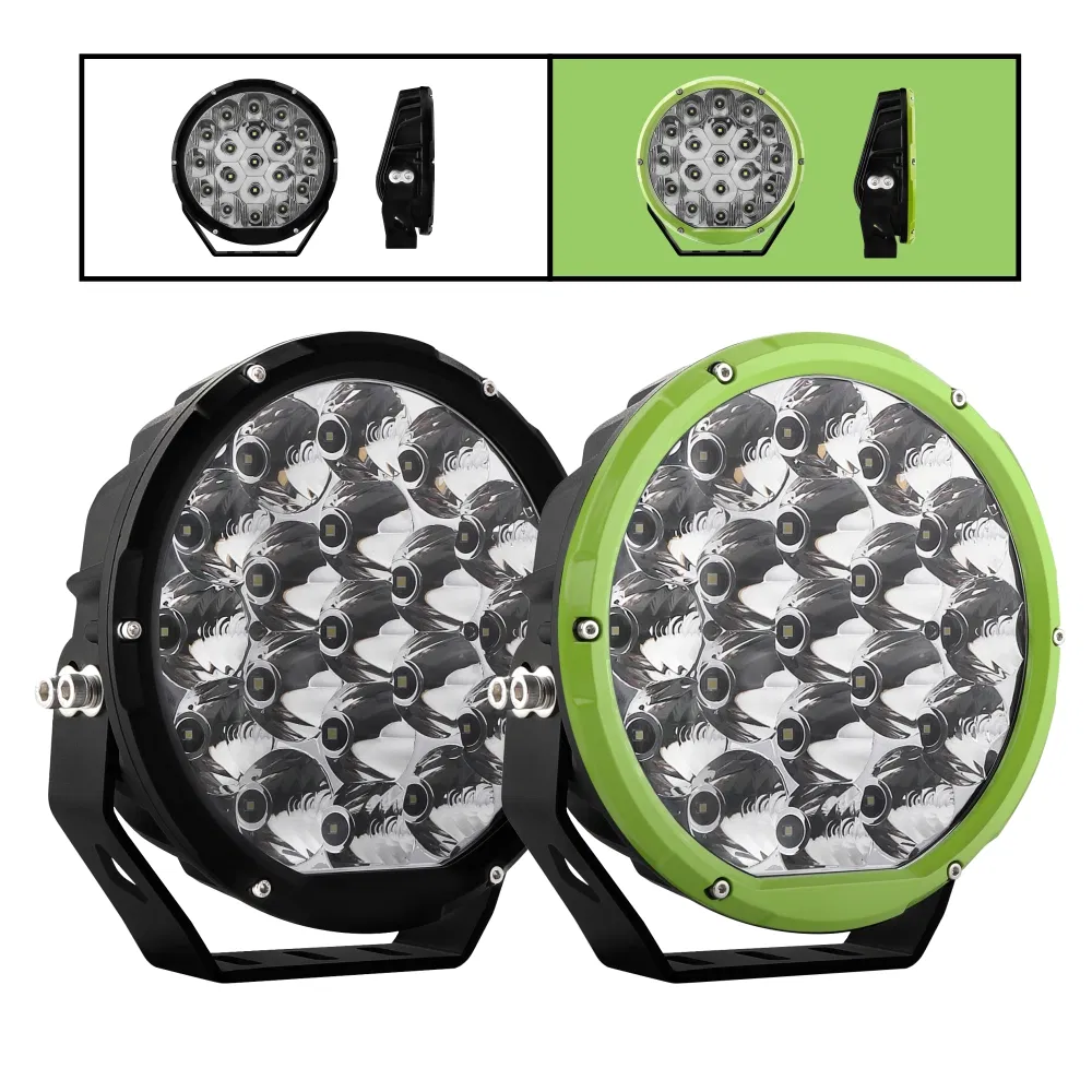 Круглый светодиодный прожектор 7 дюймов, 11000 лм, 106Вт