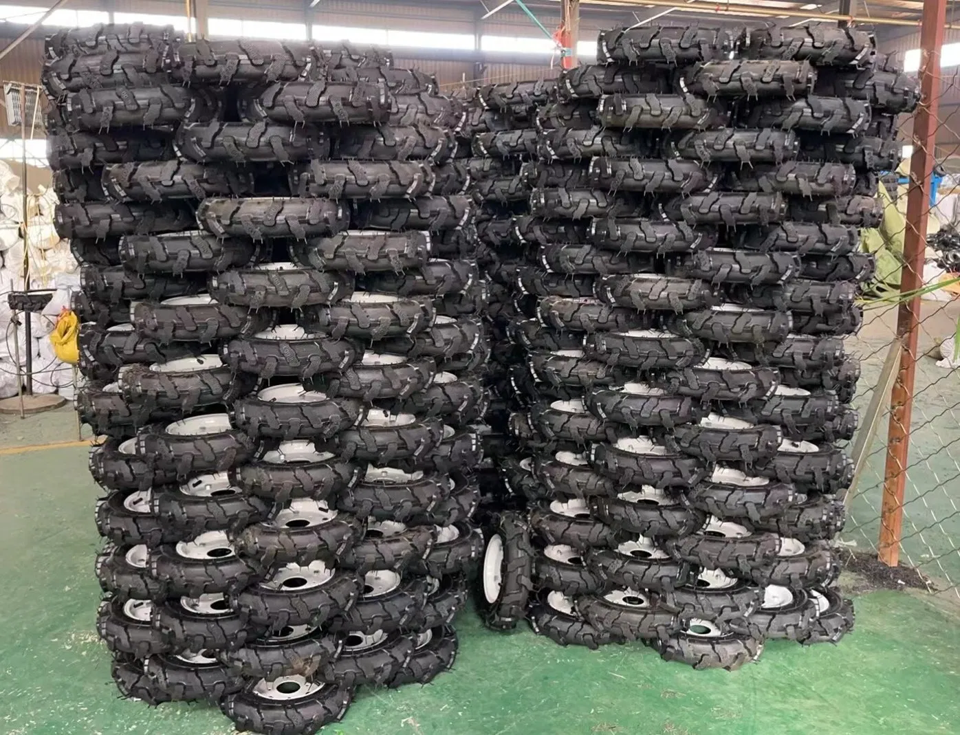 4.00-8 Rubber Wheels Agricultural Machinery Wheels Tractor Tires