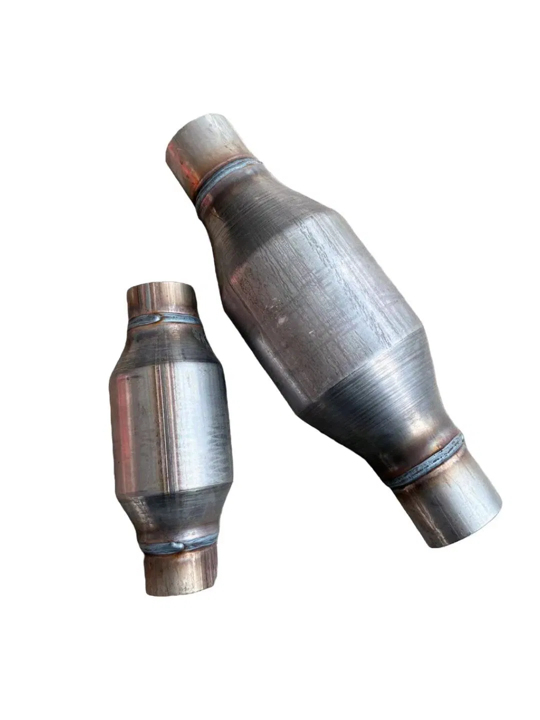 Катализатор автомобильный двухголовый удлиненный