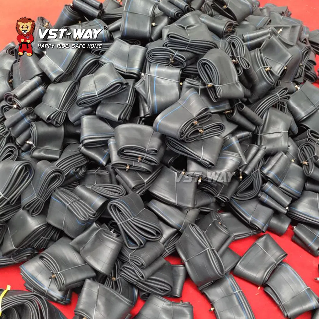 Motorcycle Spare Part Piezas De Motocicleta Rubber Inner Tubes Butyl 275-18 2.75-17 300-18 Camera Para Moto Bicycle Tube