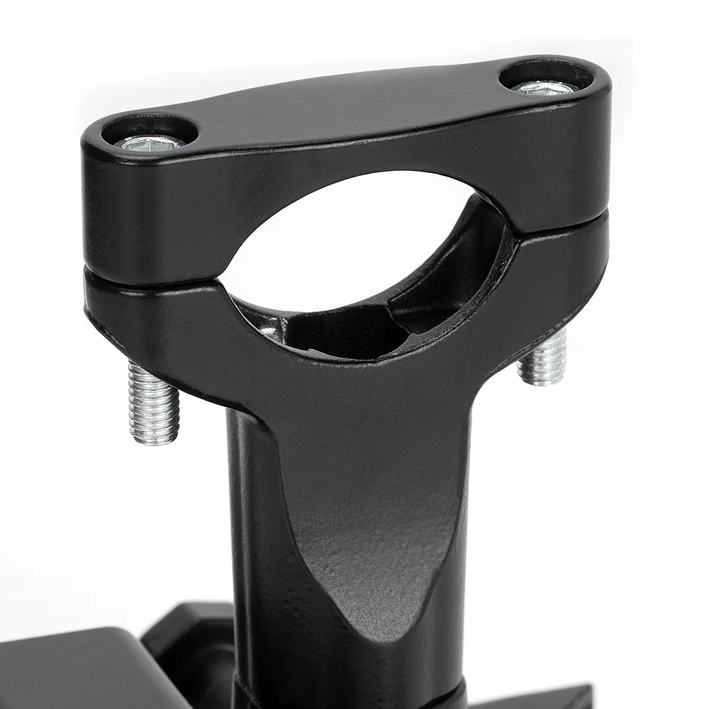 New Arrivals Motorcycle Phone Holder with USB Charger Aluminum Bike Handlebar Mount for 3.5-6.2 Inch Phones