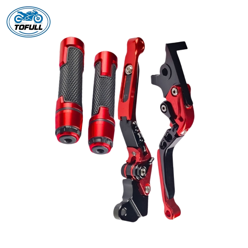 Motorcycle Accessories Extendable Brake Clutch Lever and Handlebar Hand Grip End for Honda CB650r 2019 CB650 CB 650r