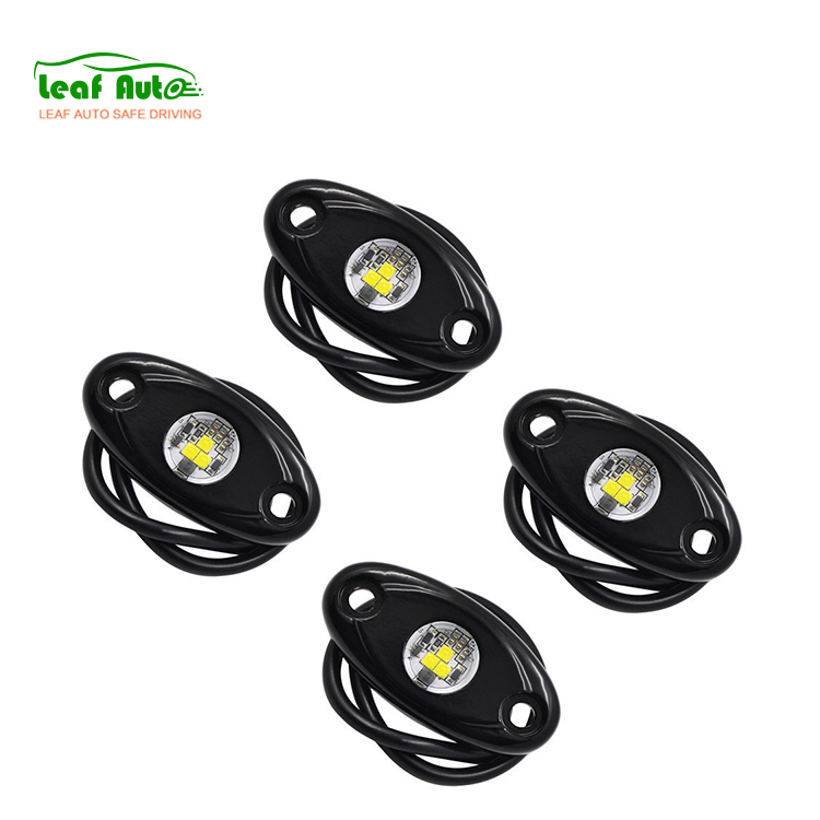 4 RGB LED подсветки для авто с Bluetooth