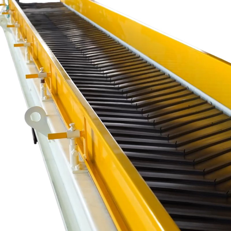 Мобильный ленточный конвейер для пищевой промышленности